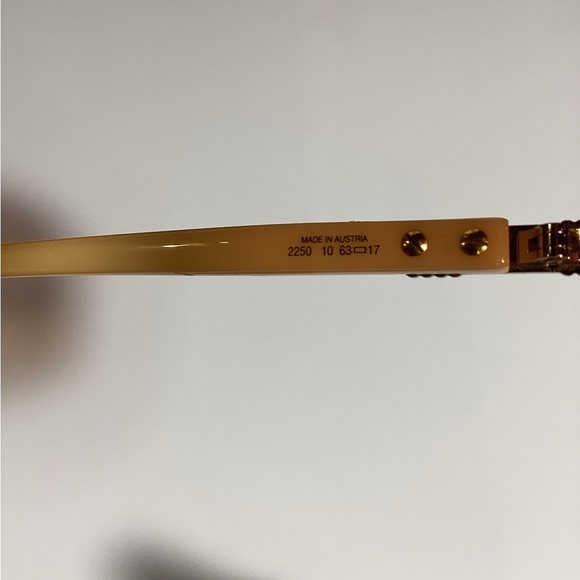 Vintage Dior python sunglasses - Picture 4 of 7